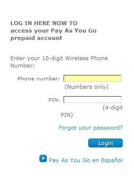 Atandt go phone log in - Aug 6, 2016 · Rest assured with your GoPhone account, your payment information is encrypted and not available on the account to keep it safe and secure. If you should ever attempt to log into your account unsuccessfully three times or reset your password, your stored payment information will be deleted for additional security. 